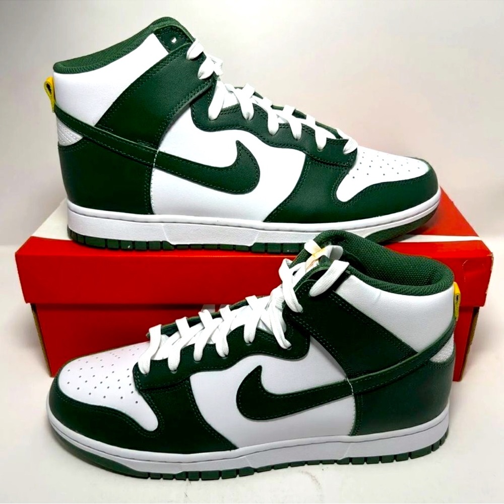 Nike Dunk High Australia Noble Green White Gold DD1399-300